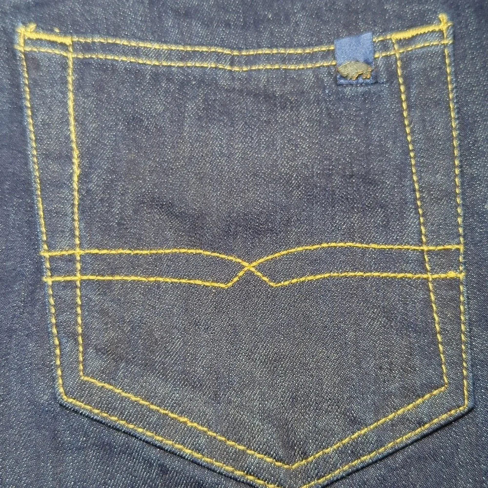 Buffalo David Bitton Slim Ash Jeans Union Made Dark Wash Men's Size 32x30